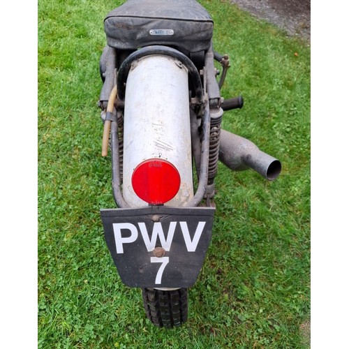 79 - 1957 AJS 16MC TrialsRegistration Number: PWV 7 Frame Number: 8188 CEngine Number: 1963 C- In current... 