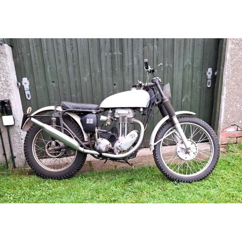 79 - 1957 AJS 16MC TrialsRegistration Number: PWV 7 Frame Number: 8188 CEngine Number: 1963 C- In current... 