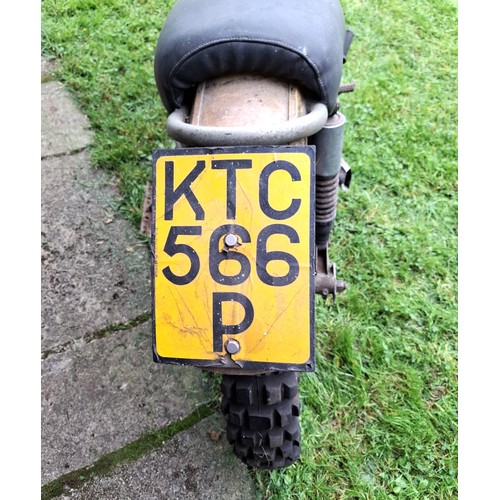 83 - 1975 Cheney BSA B50 MX Thumper Ex Ken HeanesRegistration Number: KTC 566PFrame Number: JBRK595Engine... 