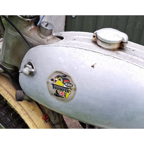 83 - 1975 Cheney BSA B50 MX Thumper Ex Ken HeanesRegistration Number: KTC 566PFrame Number: JBRK595Engine... 