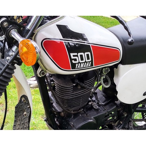 45 - 1976 Yamaha XT500 Registration Number: NCV 640RFrame Number: TBC- One of the first shipments to arri... 