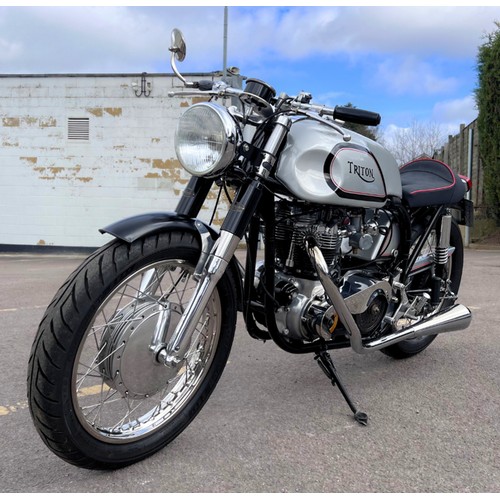 53 - 1956 Triton 650ccRegistration Number: 536 XUHFrame Number: 14L-69624Engine Number: 017426- A very fi... 