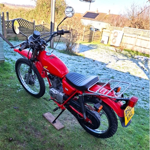 43 - 1985 Honda CT125 Farm BikeReg Number: B502 VKLFrame Number: CT125 1100790Engine Number: CT125E 11007... 