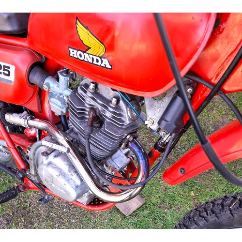 43 - 1985 Honda CT125 Farm BikeReg Number: B502 VKLFrame Number: CT125 1100790Engine Number: CT125E 11007... 