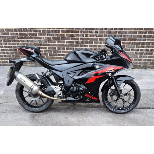 100 - 2018 Suzuki GSX-R 125Registration Number: WJ18 NDOFrame Number: MH8DL33AZJJ100469As a major motorcyc... 