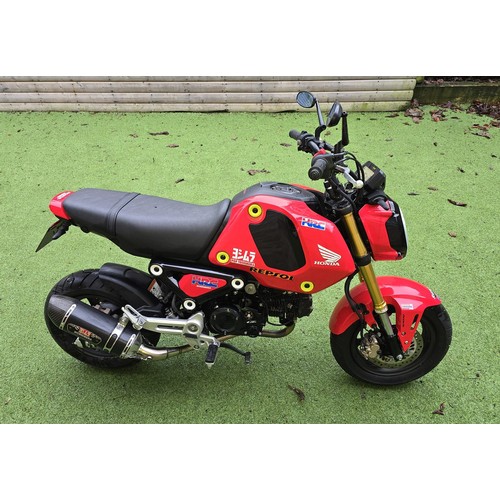 107 - 2021 Honda MSX 125 A-M GromRegistration Number: W021 HWKFrame Number: MLHJC92A6M5002878Engine Number... 