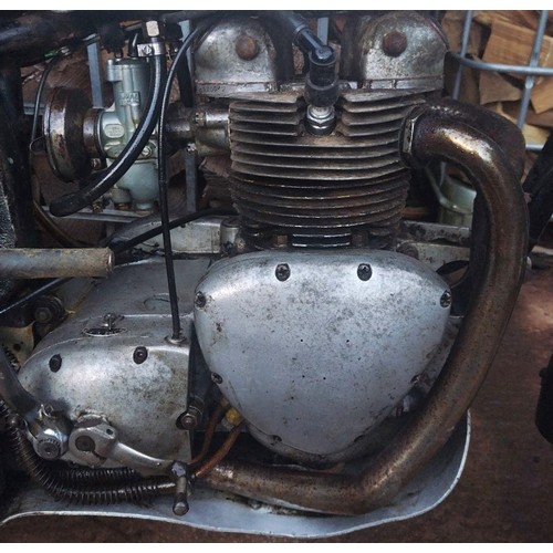 78 - 1960 Triumph 500 Long Distance TrialsRegistration Number: 528 BTM   Frame Number: T100AH17073Engine ... 