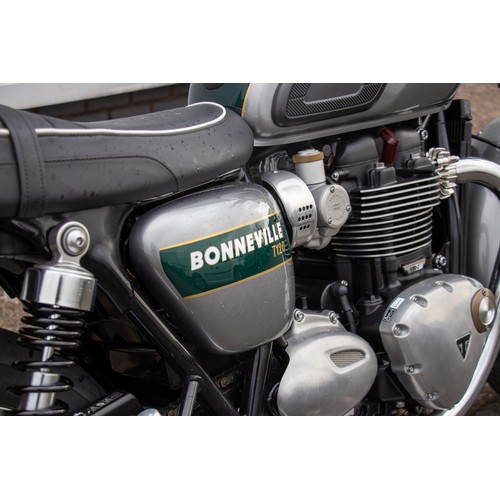 37 - 2022 Triumph T120 Bonneville Goldline EditionRegistration Number: WG22 JYAFrame Number: SMTDAD75HWNY... 