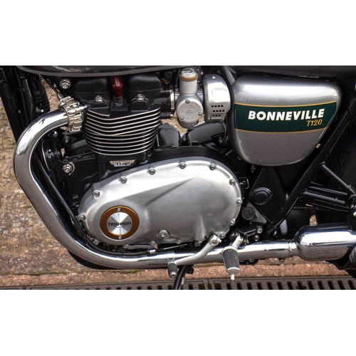 37 - 2022 Triumph T120 Bonneville Goldline EditionRegistration Number: WG22 JYAFrame Number: SMTDAD75HWNY... 