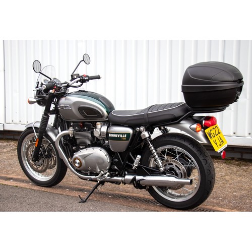 37 - 2022 Triumph T120 Bonneville Goldline EditionRegistration Number: WG22 JYAFrame Number: SMTDAD75HWNY... 