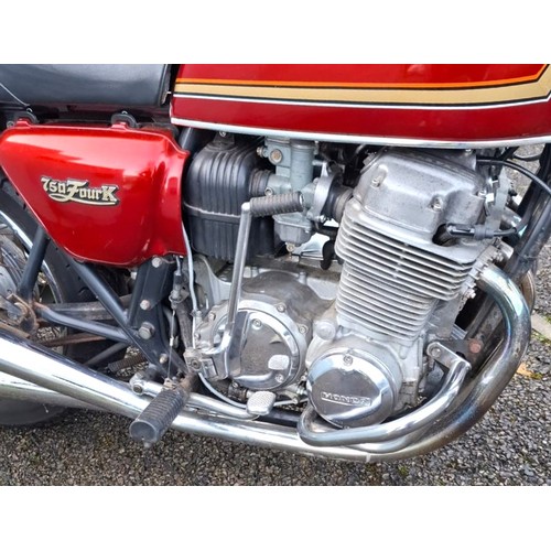 74 - 1978 Honda CB750 Four K7Registration Number: KBV 275SFrame Number: CB750K2812656Engine Number: CB750... 