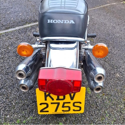 74 - 1978 Honda CB750 Four K7Registration Number: KBV 275SFrame Number: CB750K2812656Engine Number: CB750... 