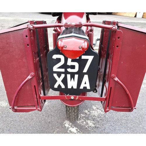 19 - 1958 BSA BantamRegistration Number: 257 XWAFrame Number: FDS295Engine Number: ED5B2387- Produced for... 