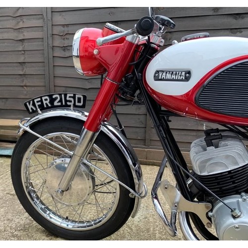 39 - 1966 Yamaha YDS3 250ccRegistration Number: KFR 215DFrame Number: Y23-37466- Restored example- Fuel t... 