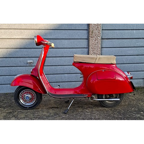 106 - 1964 Douglas Vespa 125cc SportiqueRegistration Number: BFB 534BFrame Number: 5HE 24276Engine Number:... 