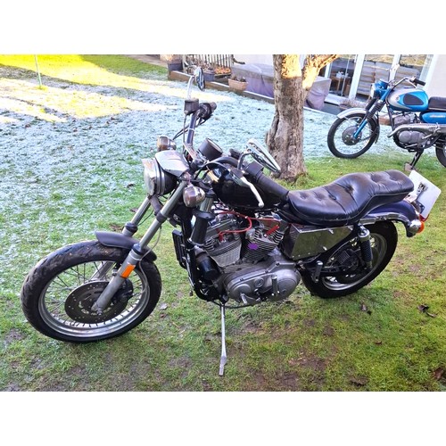 92 - 1987 Harley Davidson Sportster 1200Registration Number: D345 UUJFrame Number: IHD4CAM49HY119754Engin... 