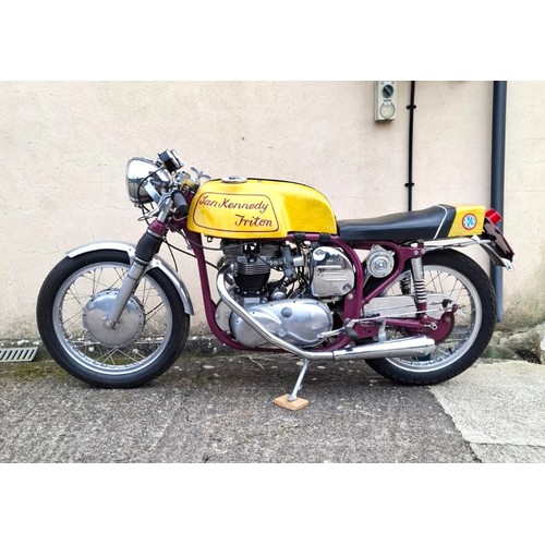 55 - 1963 Ian Kennedy TritonRegistration Number: 629 COWFrame Number: 1493673Engine Number: 6TD16520- Ver... 