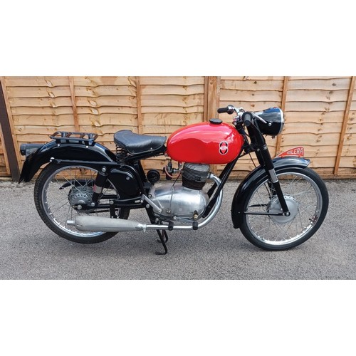 57 - 1952 Gilera 150 LussoRegistration Number: XXG 411Frame Number: 184234Engine Number: 191557- Now elig... 