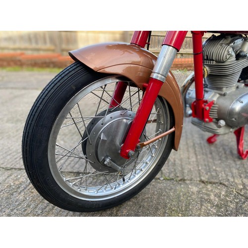 59 - 1961 Ducati 175TS Registration Number: 130 XVCFrame Number: MD 53622MD- Restored, matching engine/fr... 