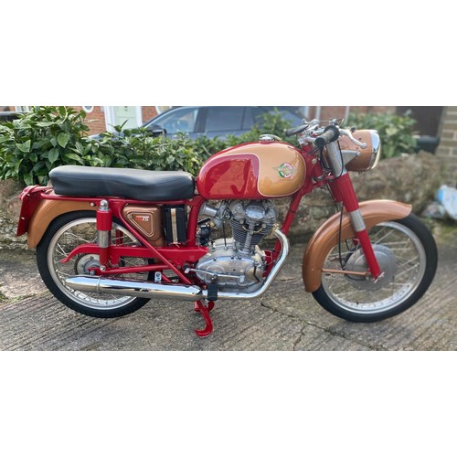 59 - 1961 Ducati 175TS Registration Number: 130 XVCFrame Number: MD 53622MD- Restored, matching engine/fr... 