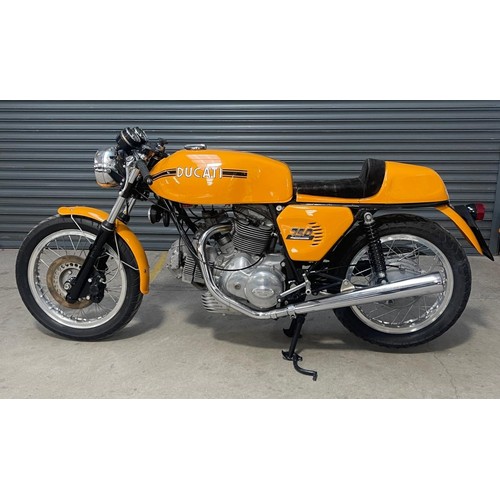 65 - 1974 Ducati 750 Sport ‘Round Case’Registration Number: RCH 632MFrame Number: DM750S 753902Engine Num... 