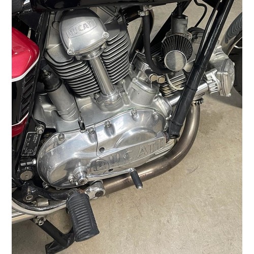 68 - 1973 Ducati 750 GT ‘Round Case’Engine Number: DM750753933Frame Number: DM750S 753157Nominal miles si... 