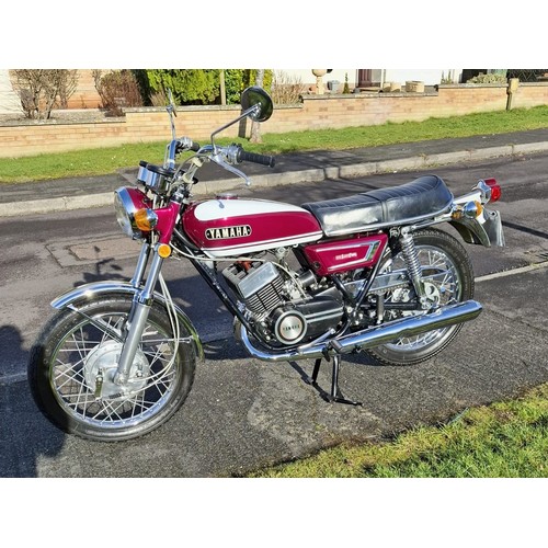 69 - 1971 Yamaha R5Registration Number: YJH 80KFrame Number: R5 026363Engine Number: R5 026363- UK-delive... 