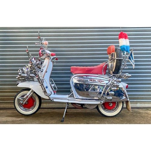 111 - 1980 Lambretta Jet 200Registration Number:  LDV 61VFrame Number: SX200563668Engine Number: SX2005636... 