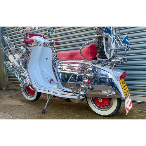 111 - 1980 Lambretta Jet 200Registration Number:  LDV 61VFrame Number: SX200563668Engine Number: SX2005636... 