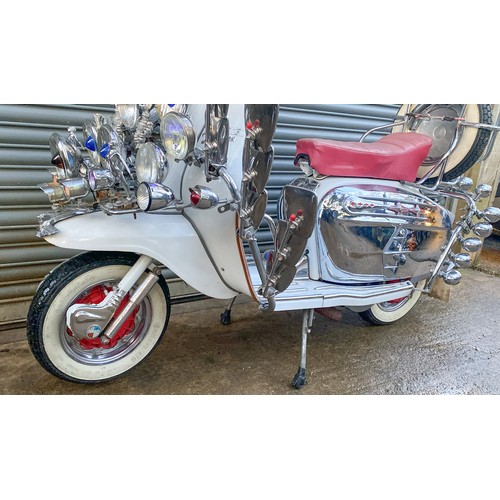 111 - 1980 Lambretta Jet 200Registration Number:  LDV 61VFrame Number: SX200563668Engine Number: SX2005636... 