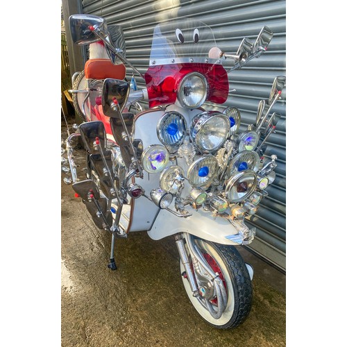 111 - 1980 Lambretta Jet 200Registration Number:  LDV 61VFrame Number: SX200563668Engine Number: SX2005636... 