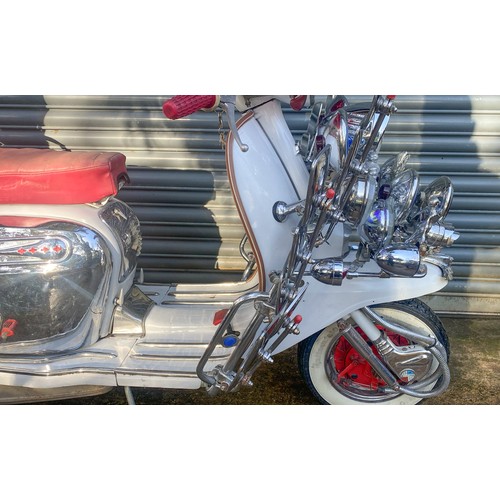 111 - 1980 Lambretta Jet 200Registration Number:  LDV 61VFrame Number: SX200563668Engine Number: SX2005636... 