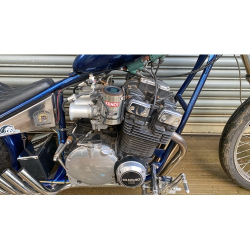 116 - 1975 Suzuki 1100cc ChopperRegistration Number:  KRP 773PFrame Number: 65171Engine Number: GS110X-157... 