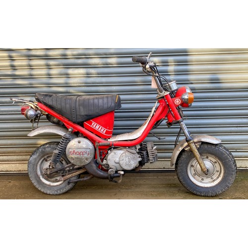 105 - 1970's Yamaha ChappyRegistration Number: N/AFrame Number: IF3-160188The Yamaha Chappy LB80 is a char... 