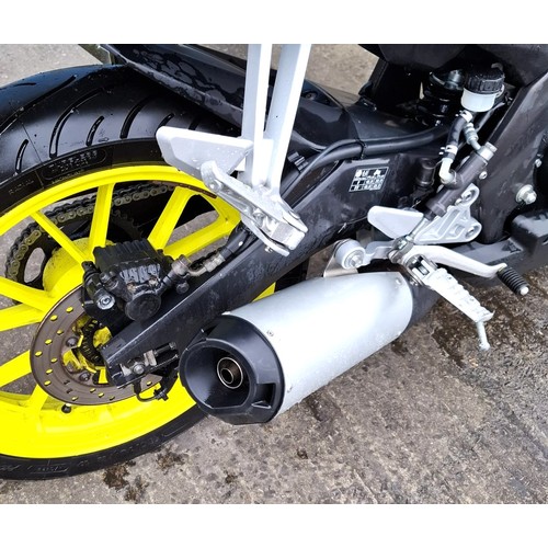 100A - 2018 Yamaha MT 125 ABSRegistration Number: RA18 MRXFrame Number: VG5RE292000015852Engine Number: E3W... 