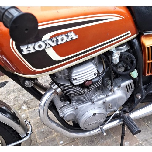 73A - 1974 Honda CB250 G5Registration Number: PDF 39MFrame Number: CB250-6005239- Original UK delivered ex... 