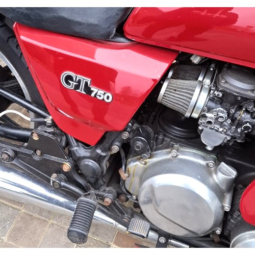 72A - 1988 Kawasaki GT750Registration Niumber: F556 EFJFrame Number: KZ750P-008613In 1979 Kawasaki bored o... 