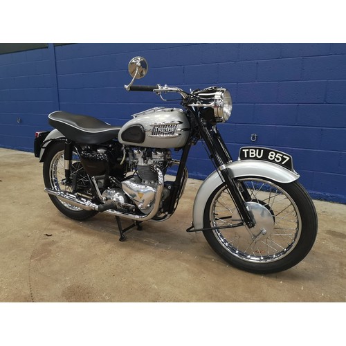 33 - 1959 Triumph T100 TigerRegistration Number: TBU 857Frame Number: T1000209887- Beautifully presented ... 