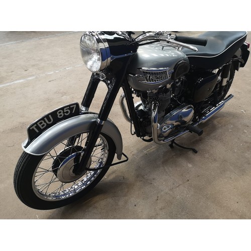 33 - 1959 Triumph T100 TigerRegistration Number: TBU 857Frame Number: T1000209887- Beautifully presented ... 