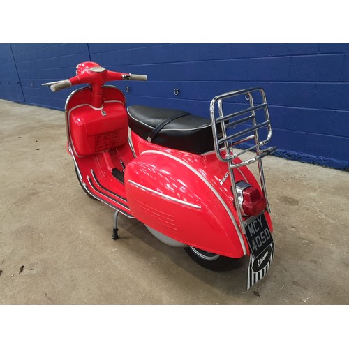 63 - 1966 Vespa SS180 Super SportRegistration Number: MCY 405DFrame Number: VSC1T 0023029Engine Number: V... 