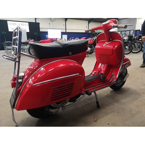 63 - 1966 Vespa SS180 Super SportRegistration Number: MCY 405DFrame Number: VSC1T 0023029Engine Number: V... 