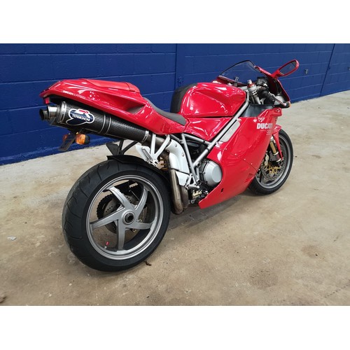 67 - 2003 Ducati 998 BipostoRegistration Number: KE03 ZBTFrame Number: ZDMH200AA2B021548- Recent Desmo se... 