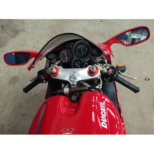 67 - 2003 Ducati 998 BipostoRegistration Number: KE03 ZBTFrame Number: ZDMH200AA2B021548- Recent Desmo se... 