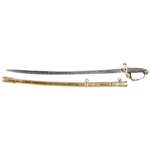 155 - LIEUTENANT COLONEL J.C. MURRAY COWELL, Victorian Officers Sword by Henry Wilkinson of Pall Mall, the... 