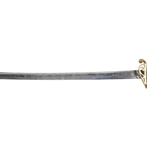 155 - LIEUTENANT COLONEL J.C. MURRAY COWELL, Victorian Officers Sword by Henry Wilkinson of Pall Mall, the... 