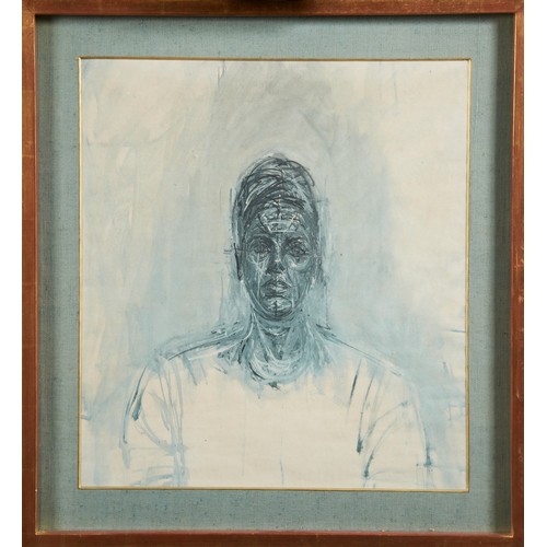 219 - AFTER ALBERTO GIACOMETTI (1901-1966) 'CAROLINE' Framed print  51cm x 46cm 65cm x 60cm (framed) PROVE... 