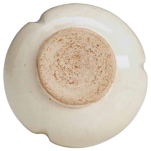 158 - A DING-TYPE BRUSH WASHERNORTHER SONG DYNASTY定窑水盂 北宋of compressed lobed flora-form, covered in a tran... 