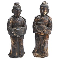 A BAMBOO BRUSH REST ON HARDWOOD STAND17TH CENTURY竹雕李白笔架山十