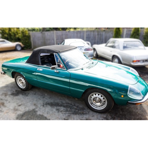 207 - 1975 Alfa-Romeo 2000 Spider Veloce Registration Number: JYO 383NChassis Number: AR*2470879Recorded M... 