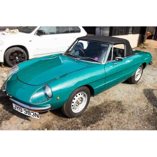 207 - 1975 Alfa-Romeo 2000 Spider Veloce Registration Number: JYO 383NChassis Number: AR*2470879Recorded M... 